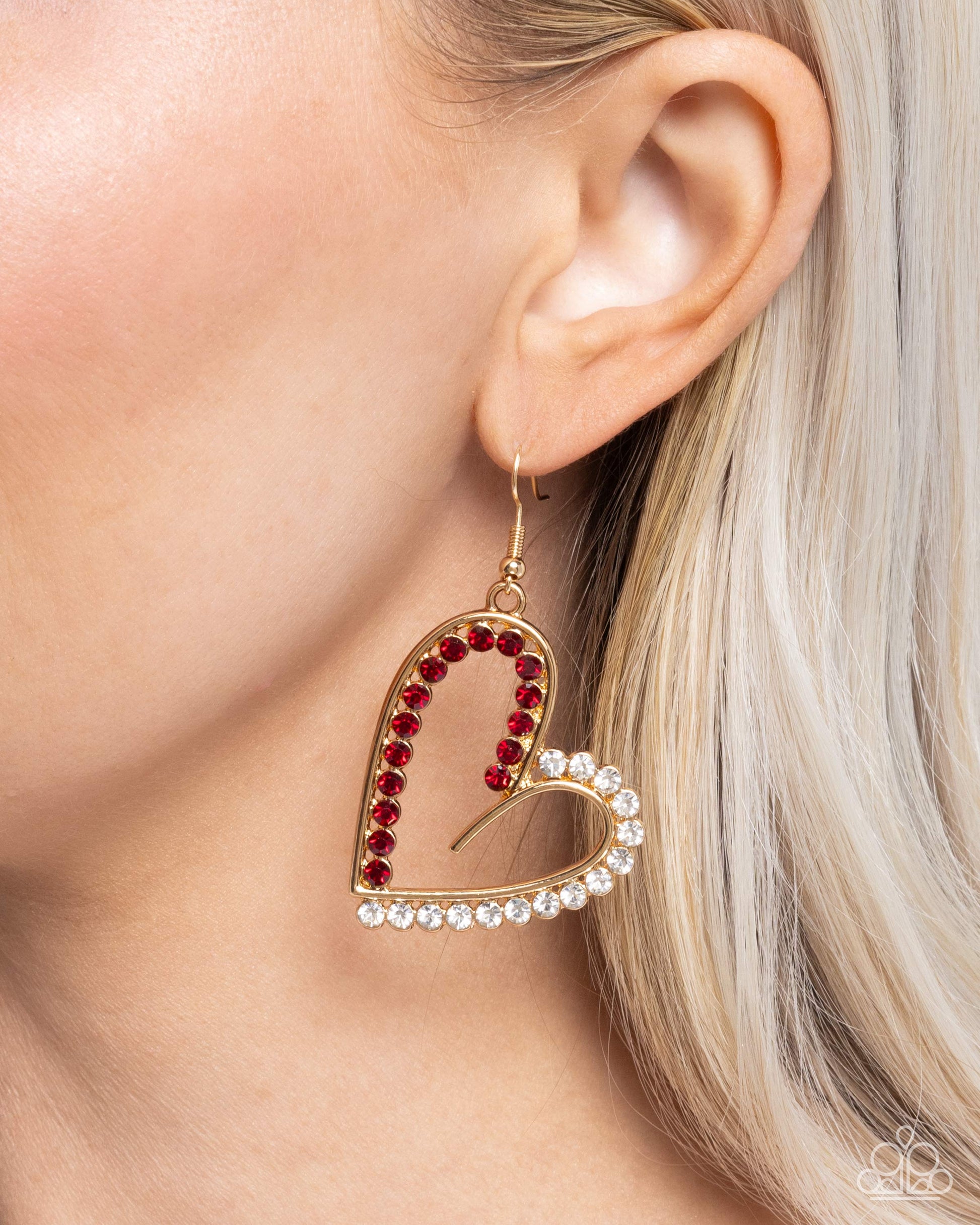 Tender Tendency - gold - Paparazzi earrings