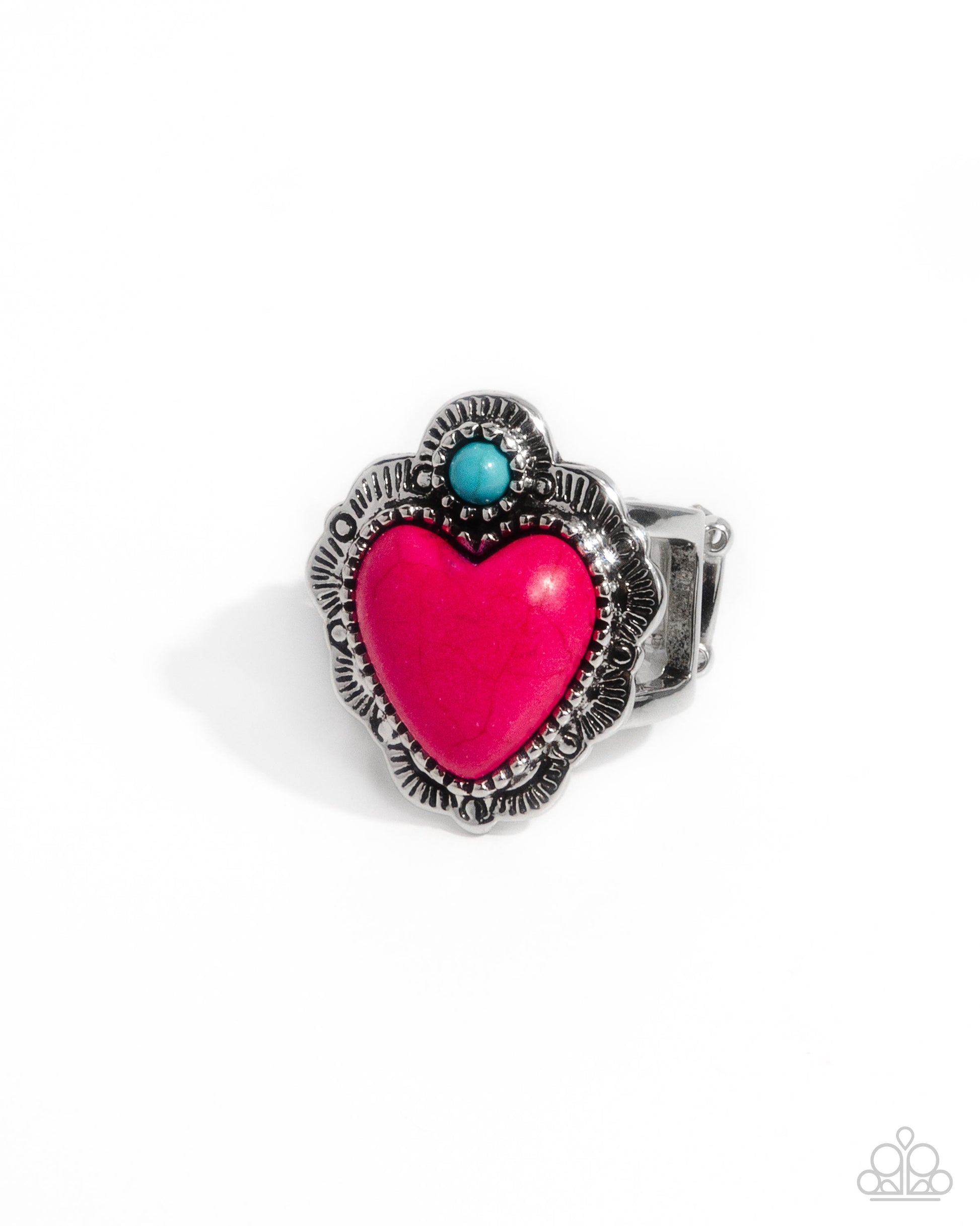 Texas Ranger - pink - Paparazzi ring