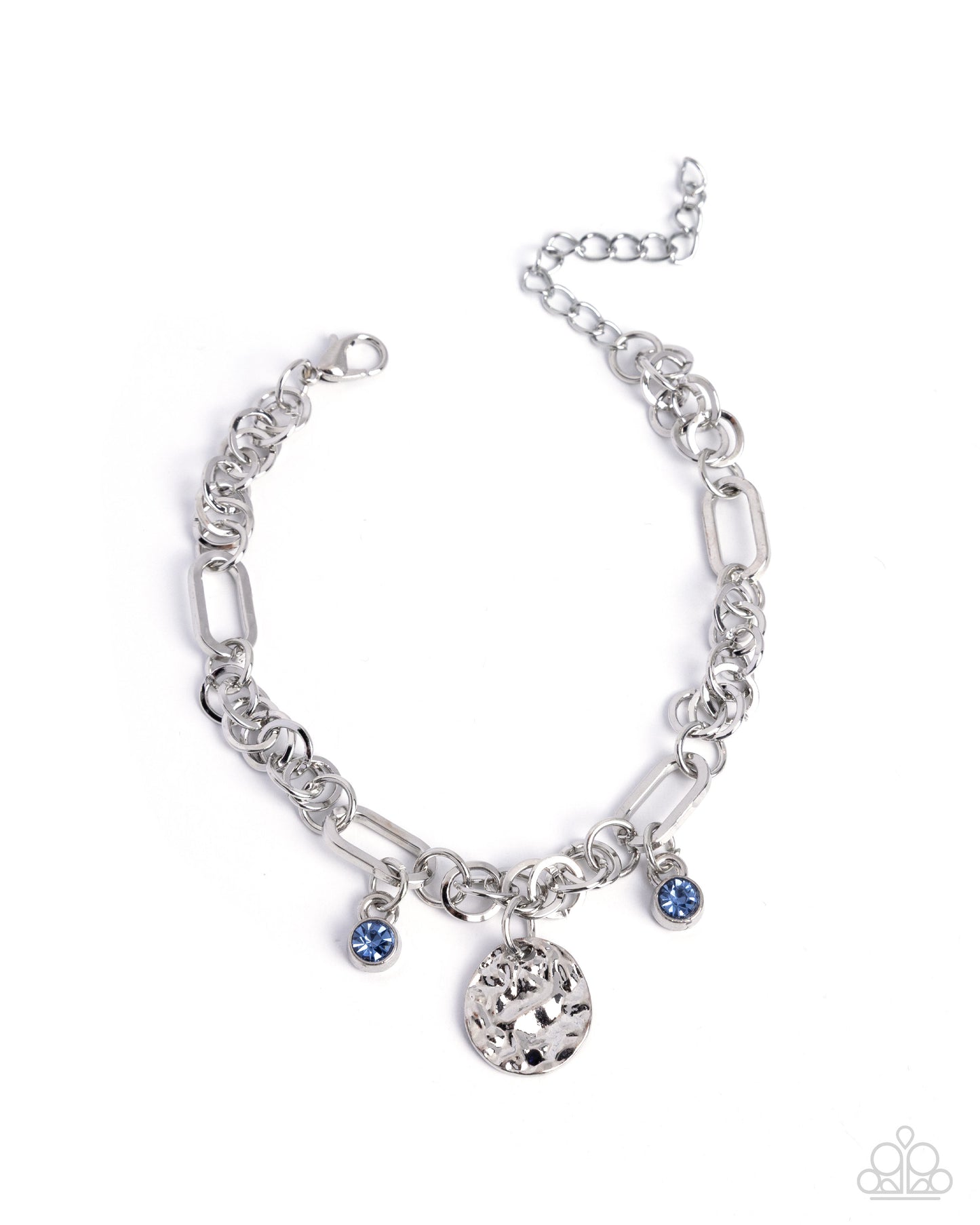 Textured Trust - blue - Paparazzi bracelet