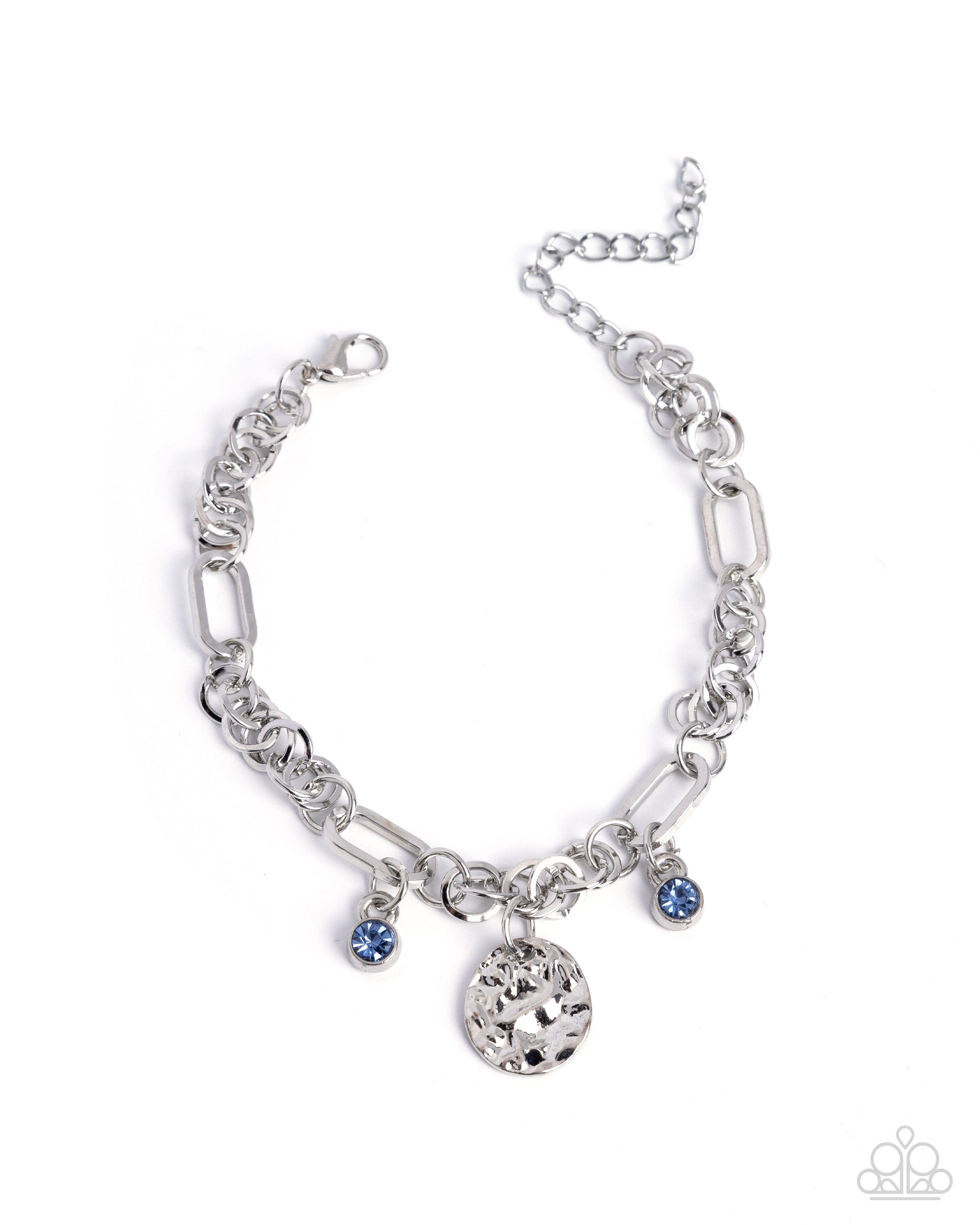 Textured Trust - blue - Paparazzi bracelet
