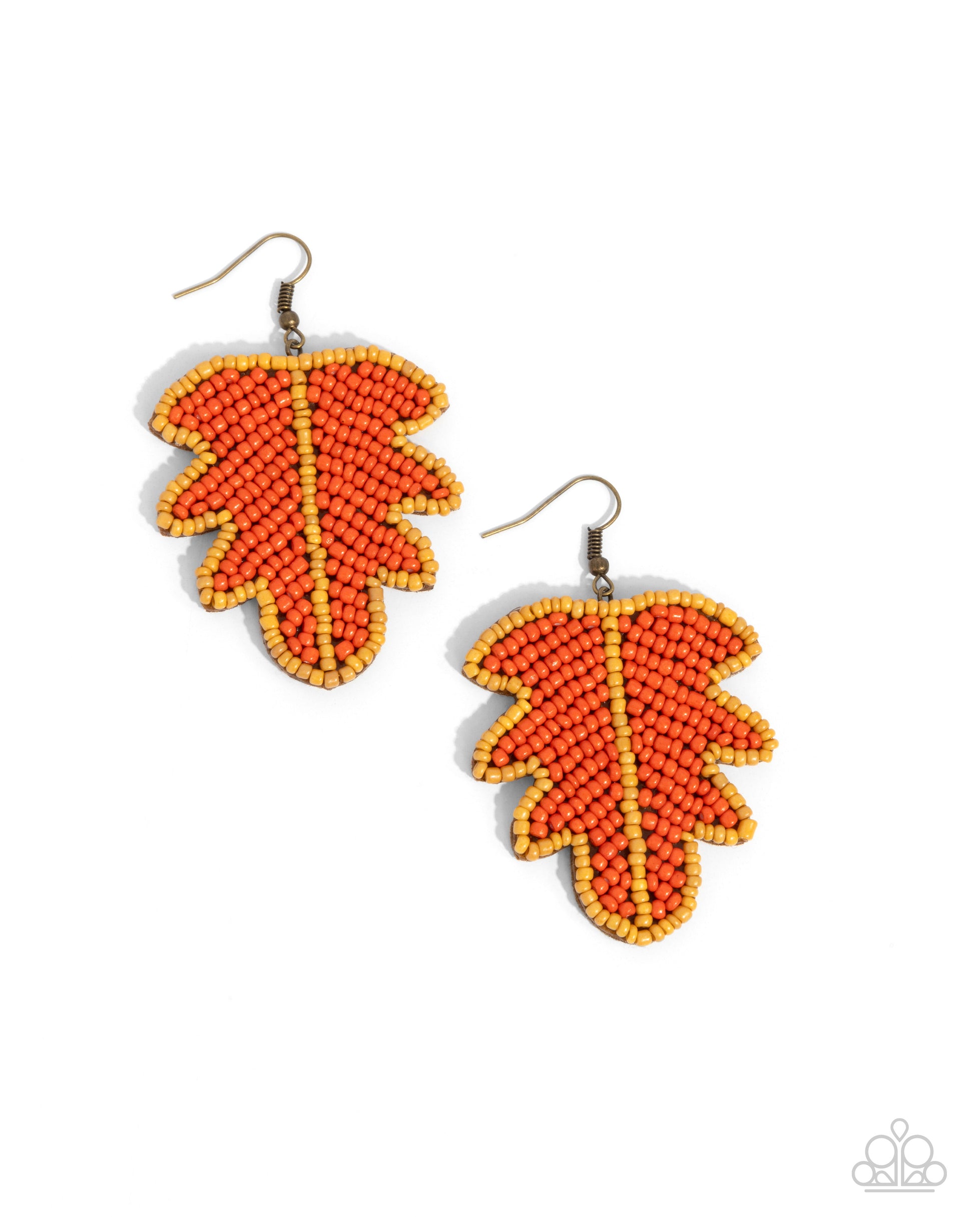 The FROND Page - orange - Paparazzi earrings