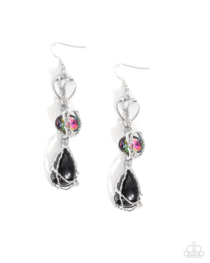 The Next Right Thing - black - Paparazzi earrings