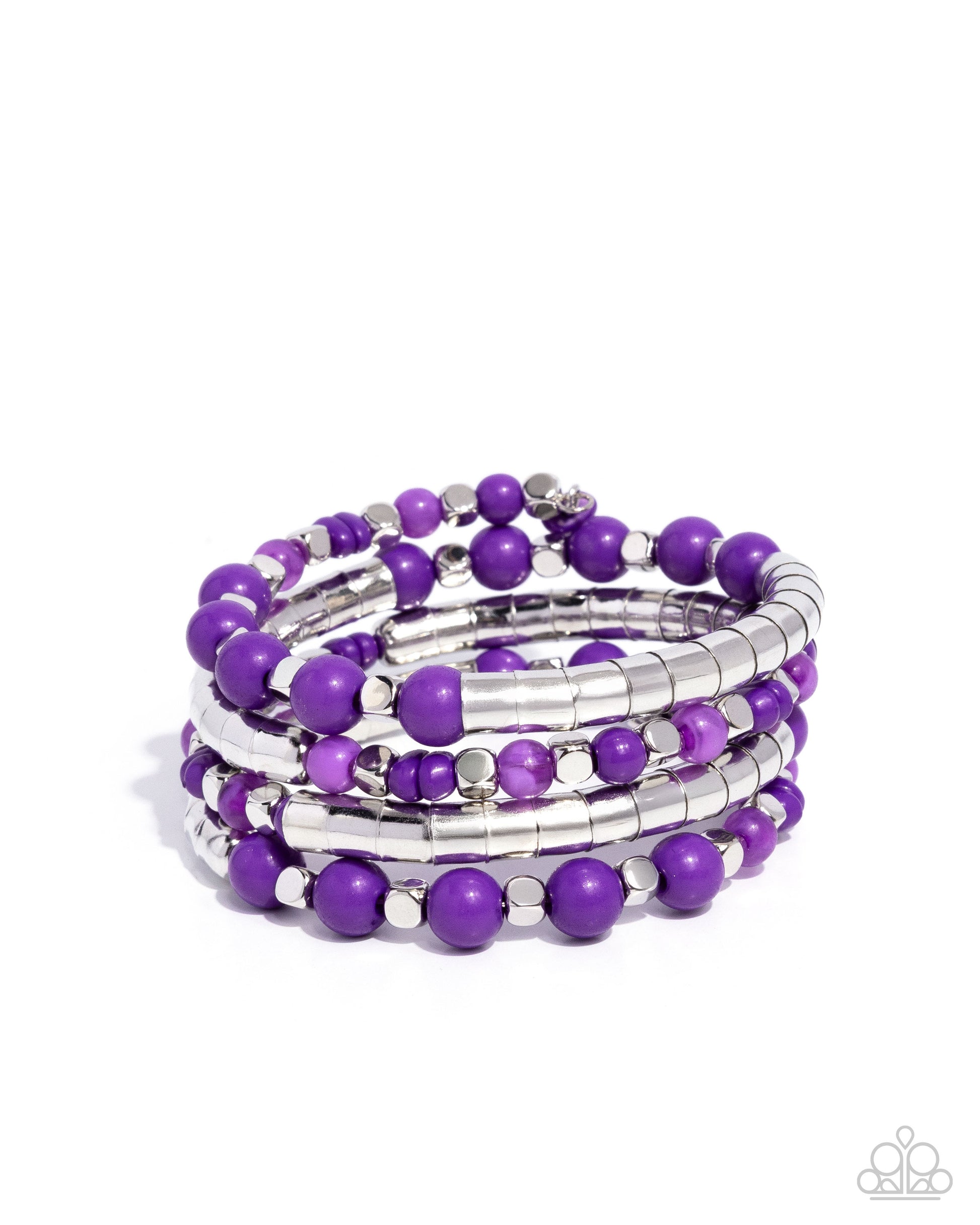 The Rite of Color - purple - Paparazzi bracelet