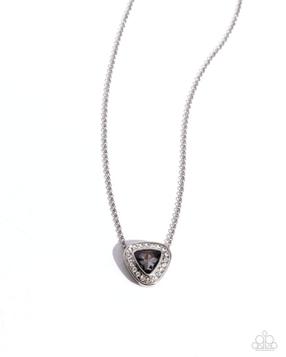 The Whole Package - silver - Paparazzi necklace