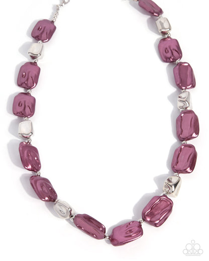 Thorough Tapestry - purple - Paparazzi necklace