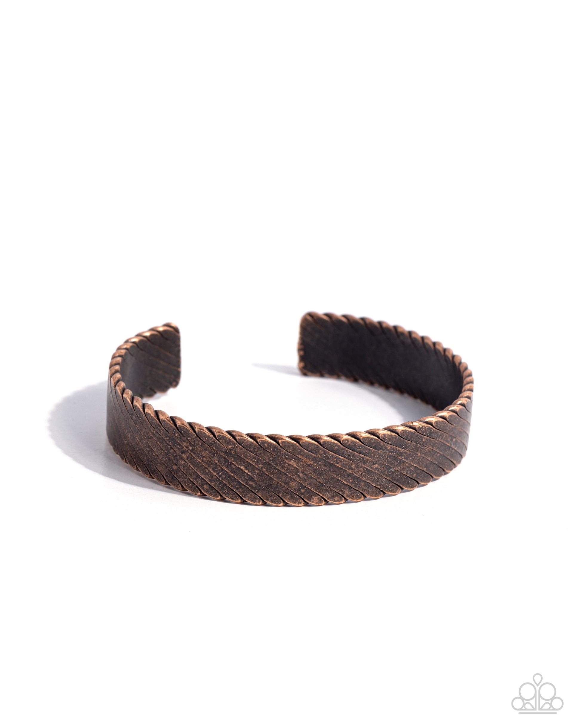 Thunder Trek - copper - Paparazzi MENS bracelet