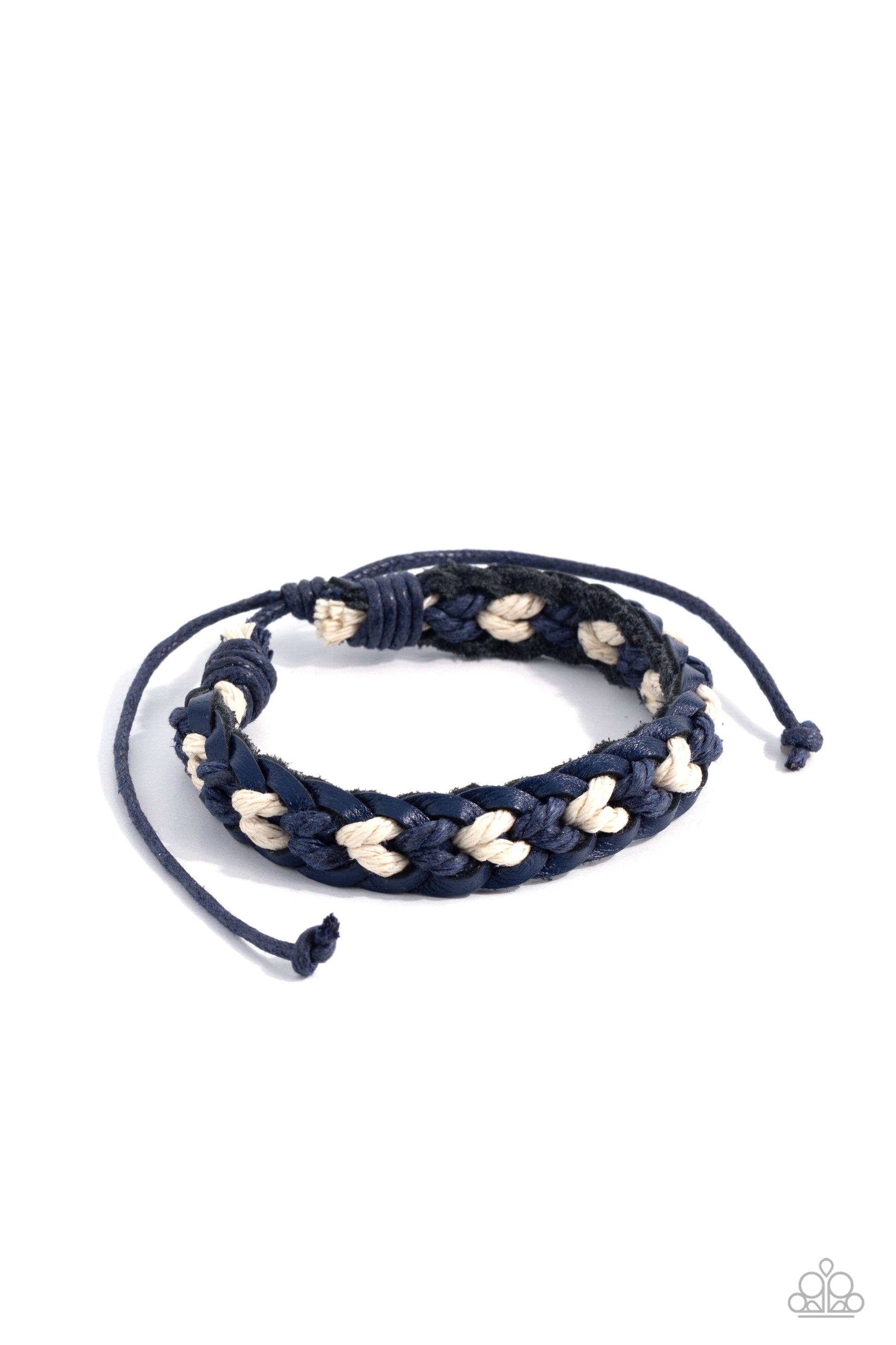 Tidal Drift - blue - Paparazzi MENS bracelet