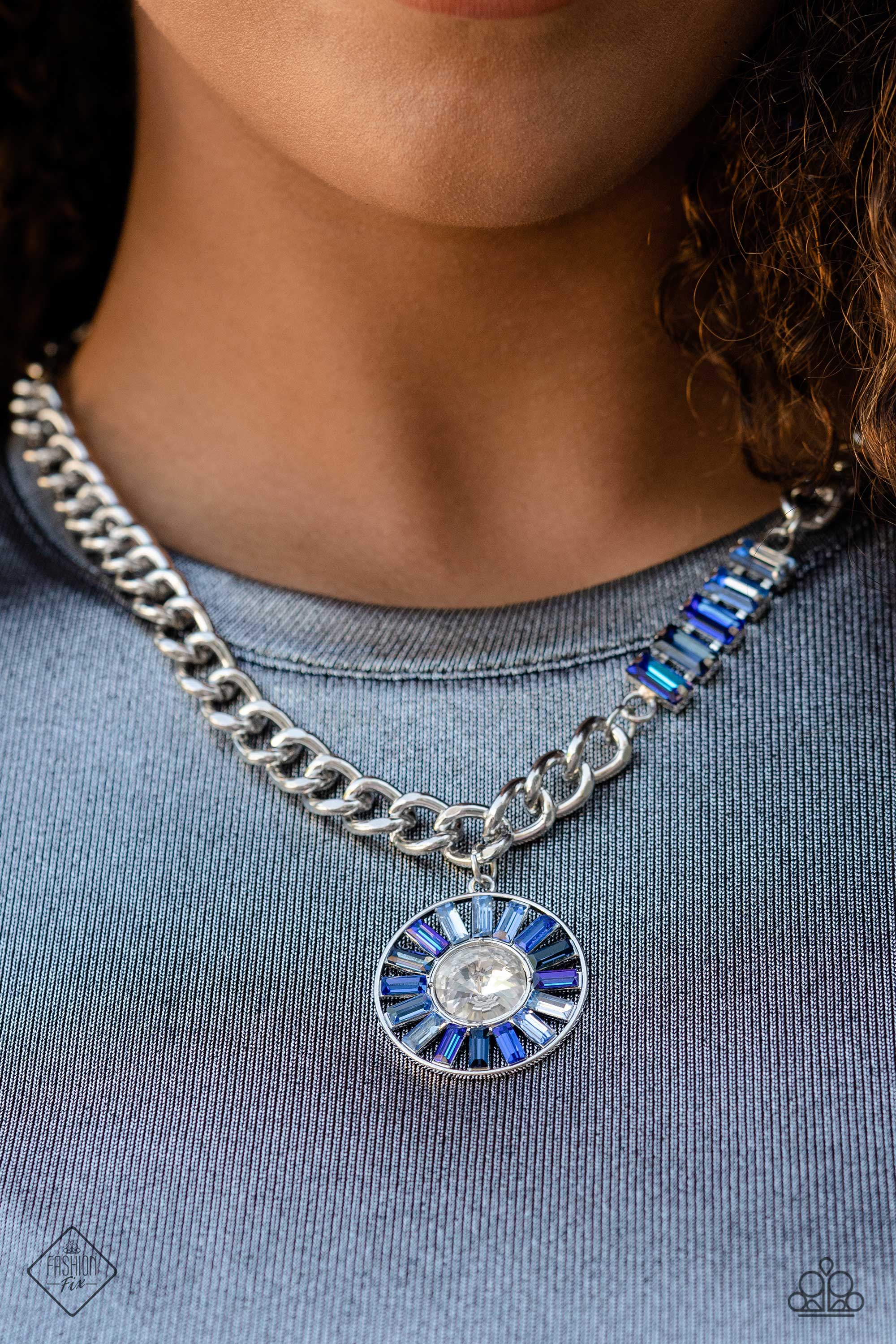 Tiered Talent - blue - Paparazzi necklace#N# – JewelryBlingThing