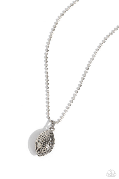 Timeless Tackle - silver - Paparazzi necklace