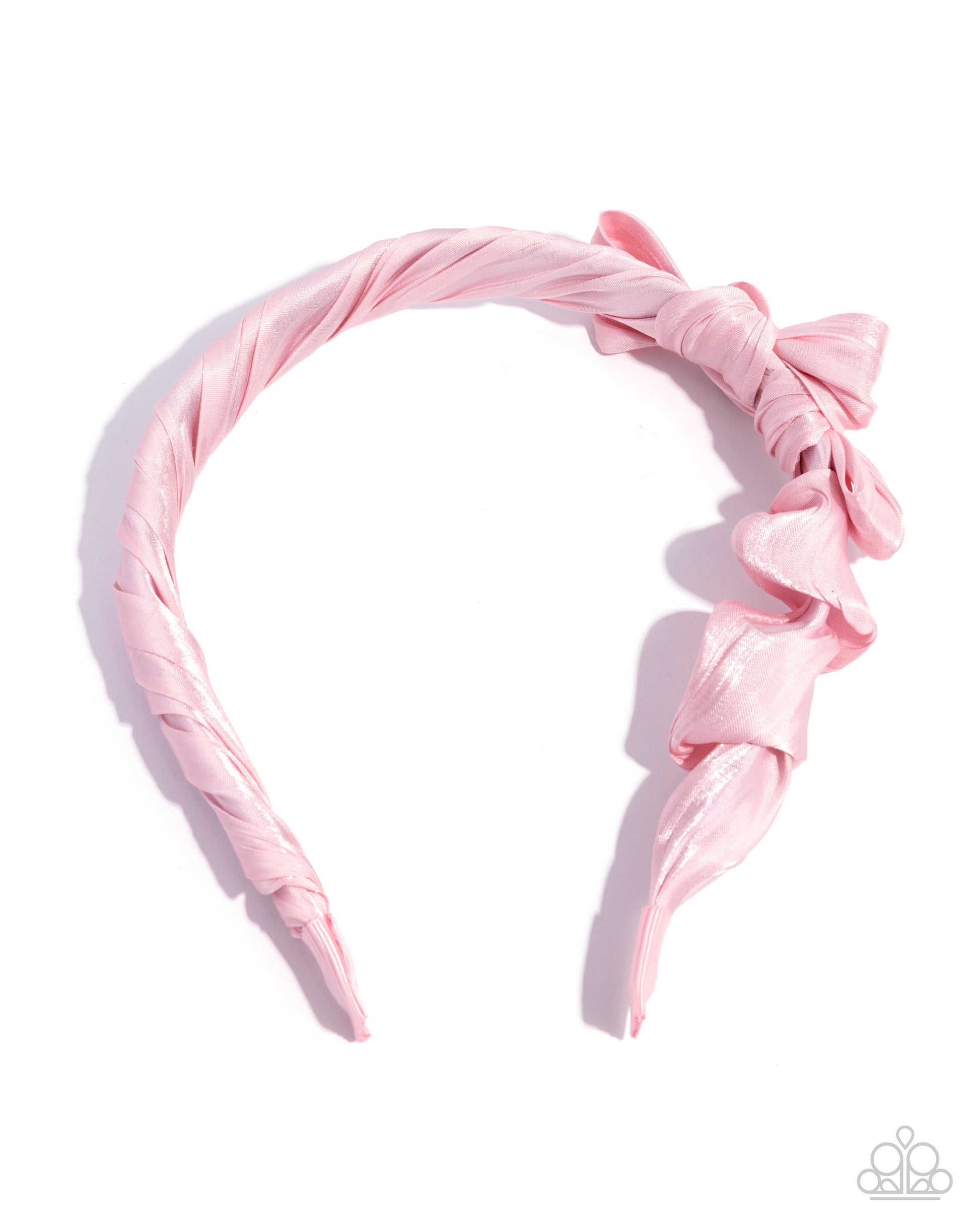 Timeless Ties - pink - Paparazzi headband