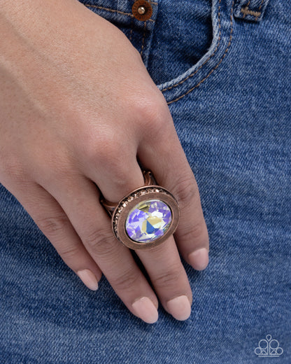 Timeless Treasury - copper - Paparazzi ring