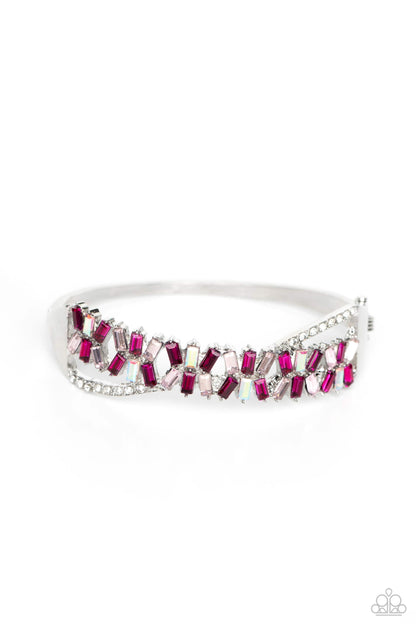 Timeless Trifecta - pink - Paparazzi bracelet