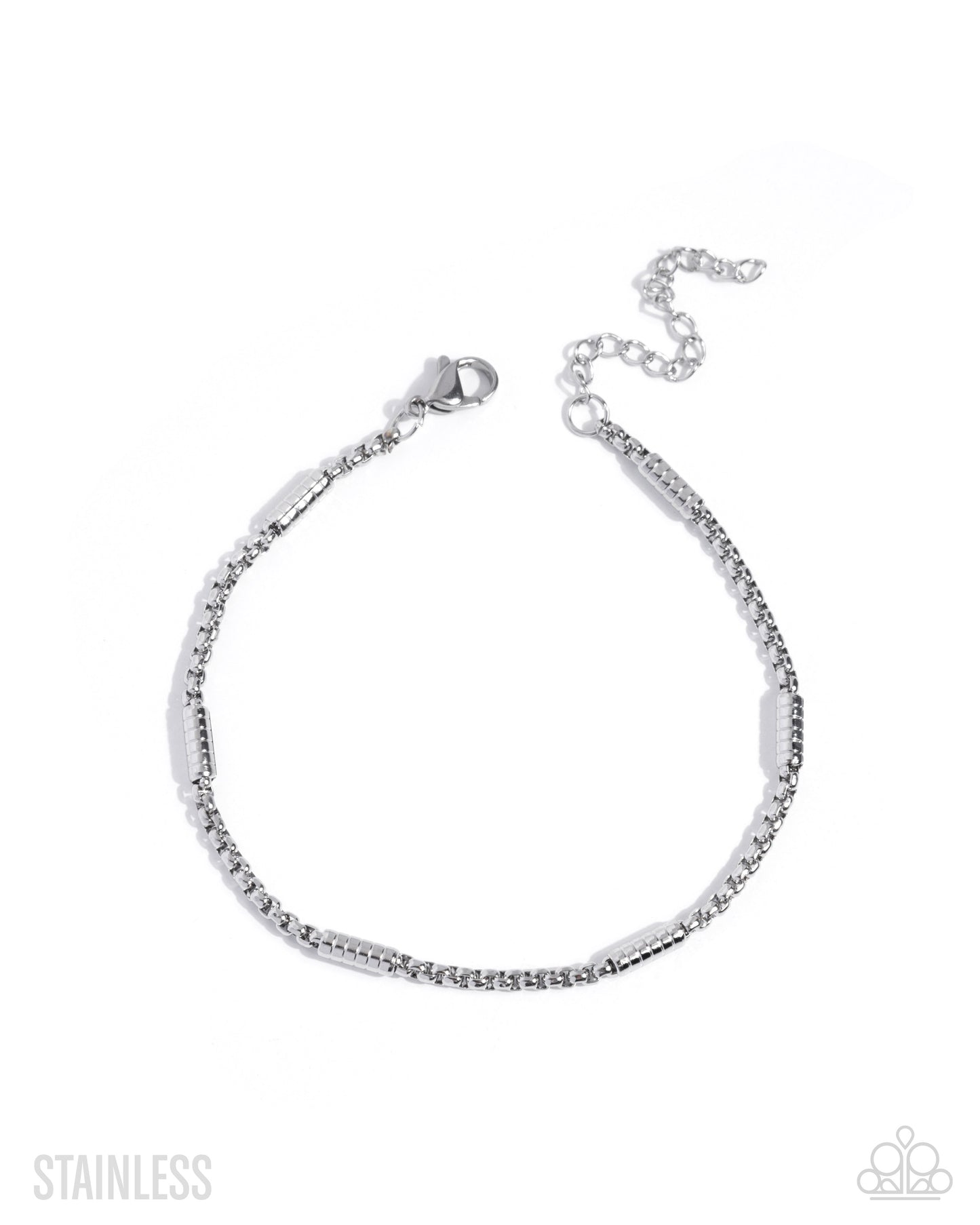 Timeless Tyrant - silver - Paparazzi MENS bracelet
