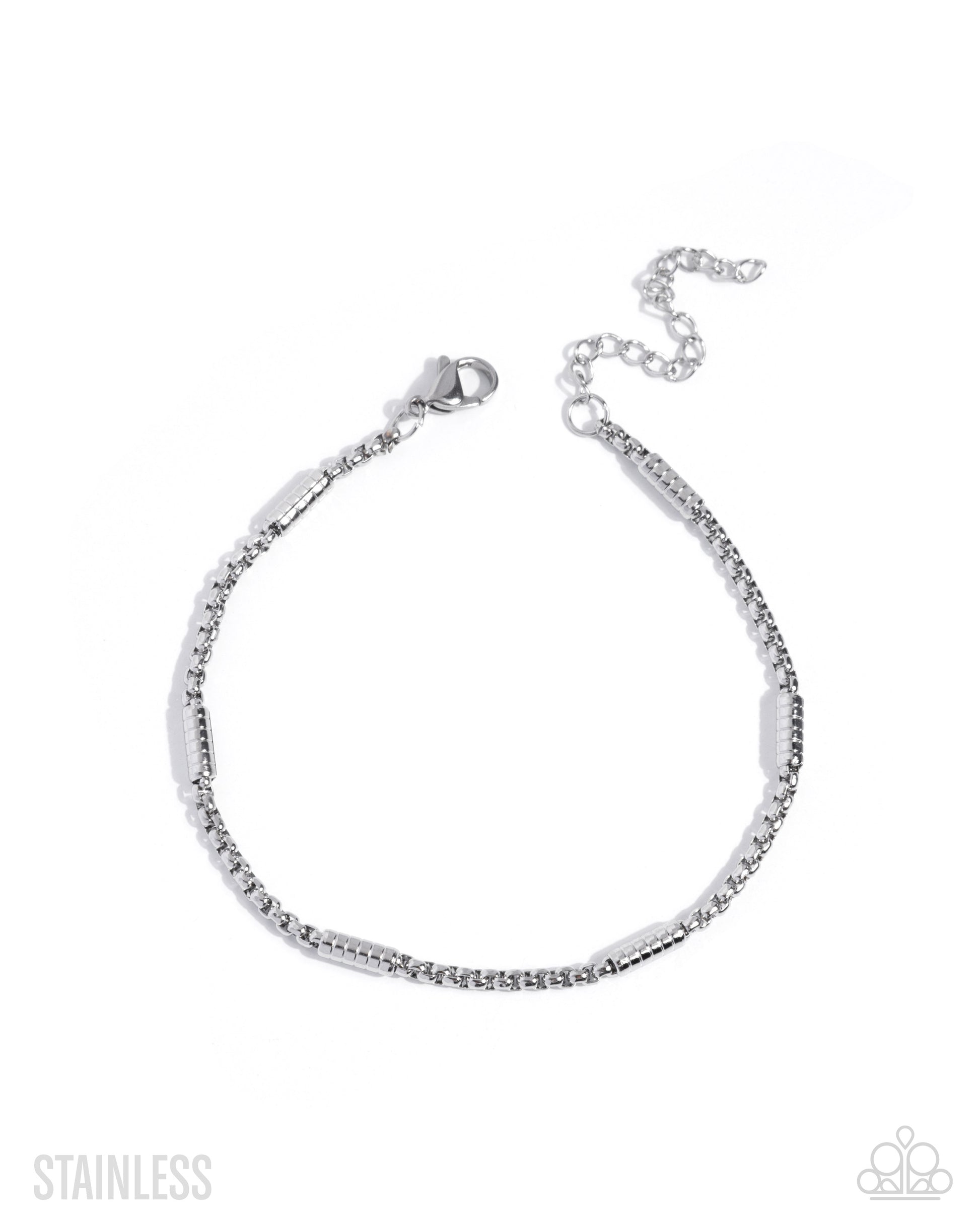 Timeless Tyrant - silver - Paparazzi MENS bracelet