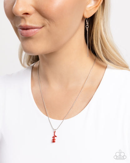 Tippy ROSE - red - Paparazzi necklace