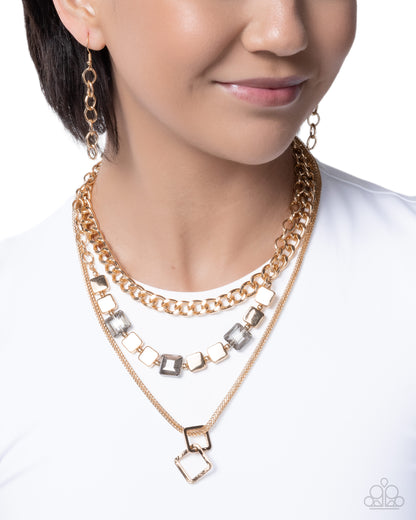 Titan Tapestry - multi - Paparazzi necklace