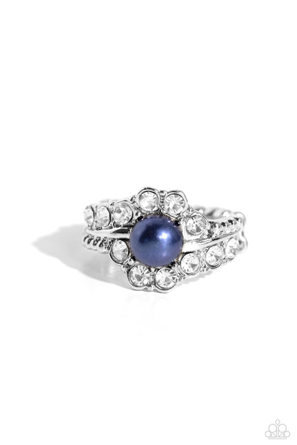 Titanic Tango - blue - Paparazzi ring