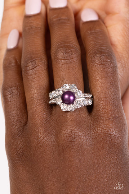 ​Titanic Tango - purple - Paparazzi ring