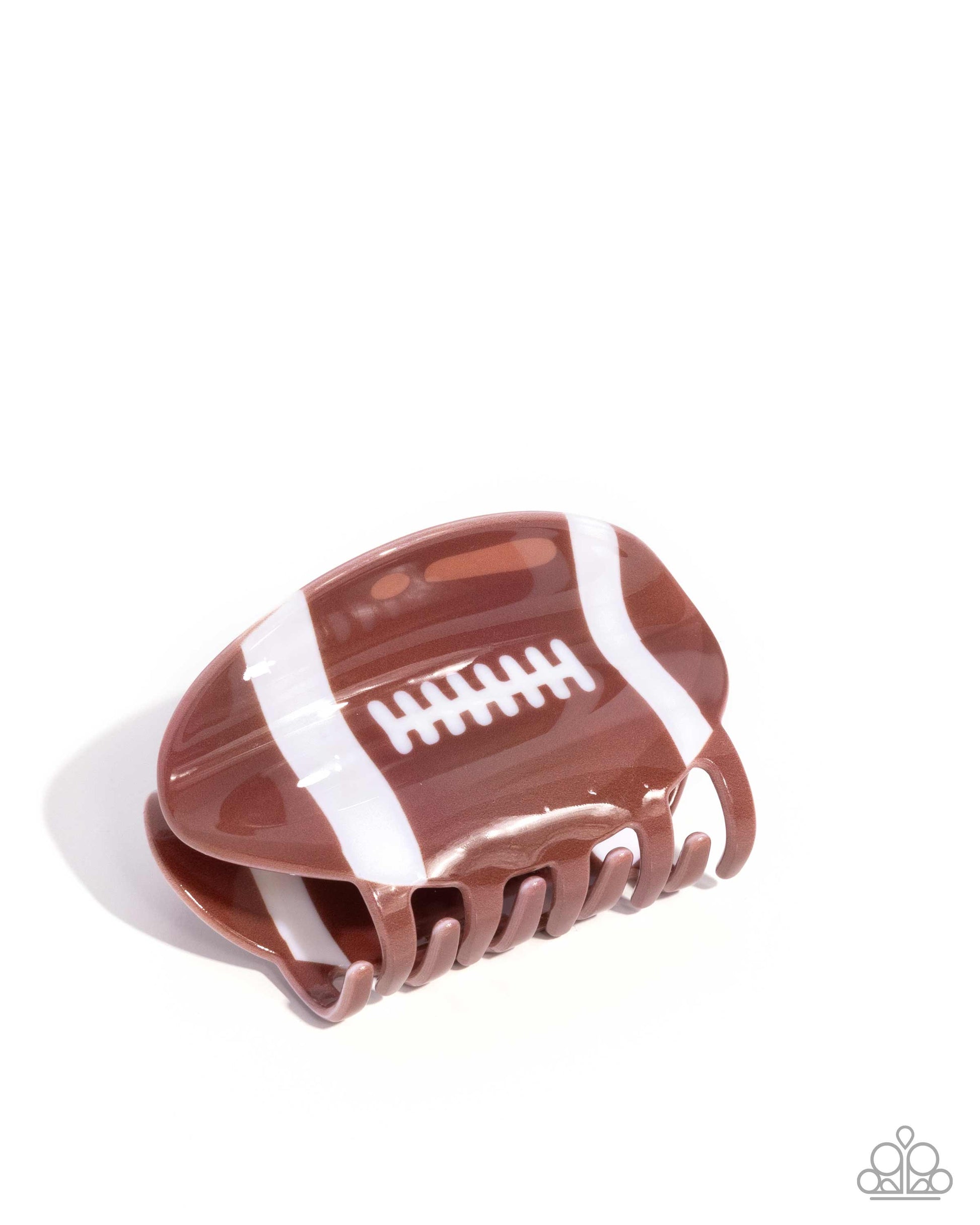 Touchdown Tale - brown - Paparazzi hair clip