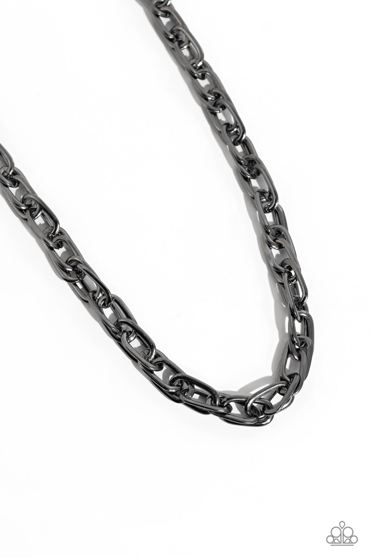 Tough Call - black - Paparazzi necklace