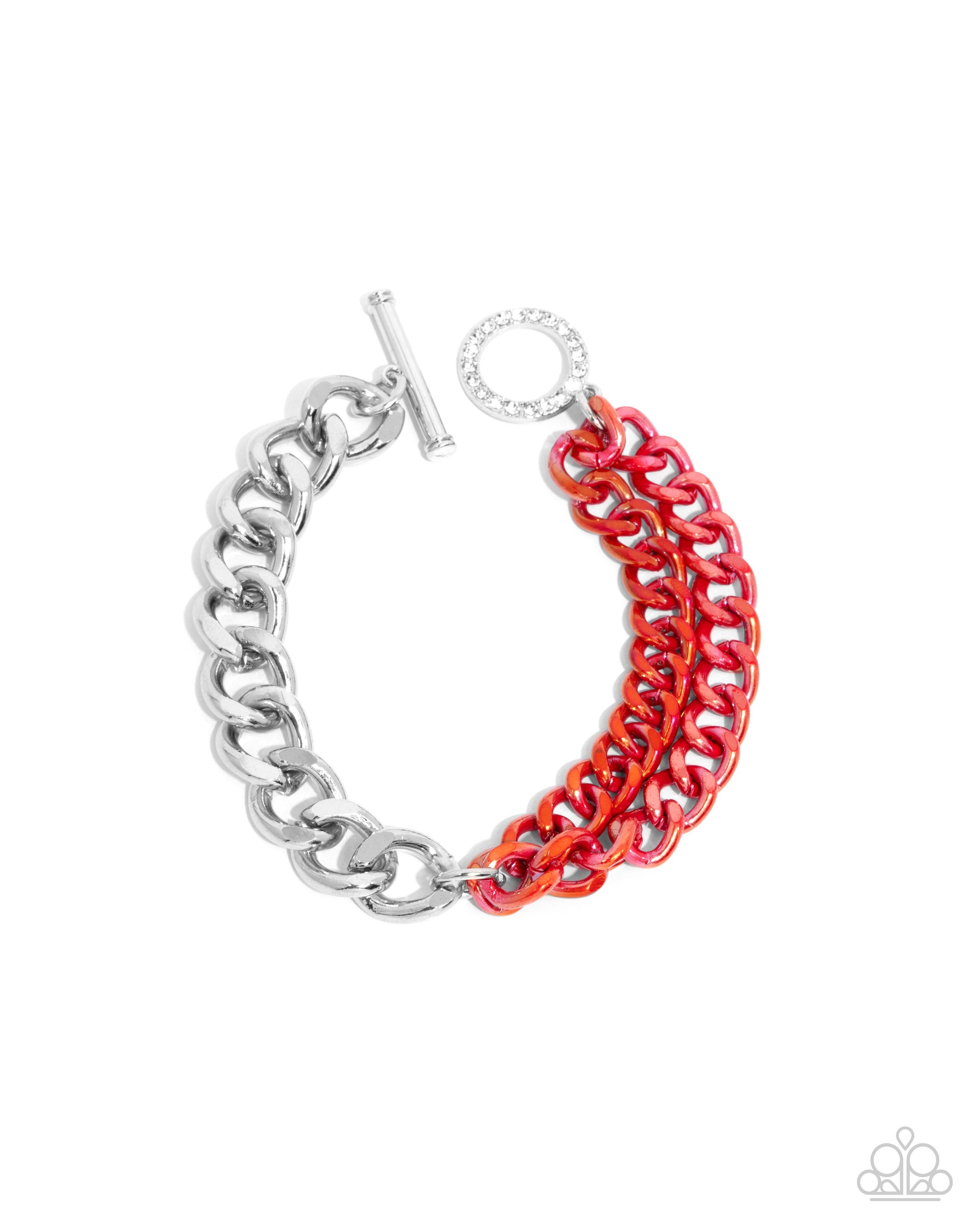 Tourist Twists - red - Paparazzi bracelet