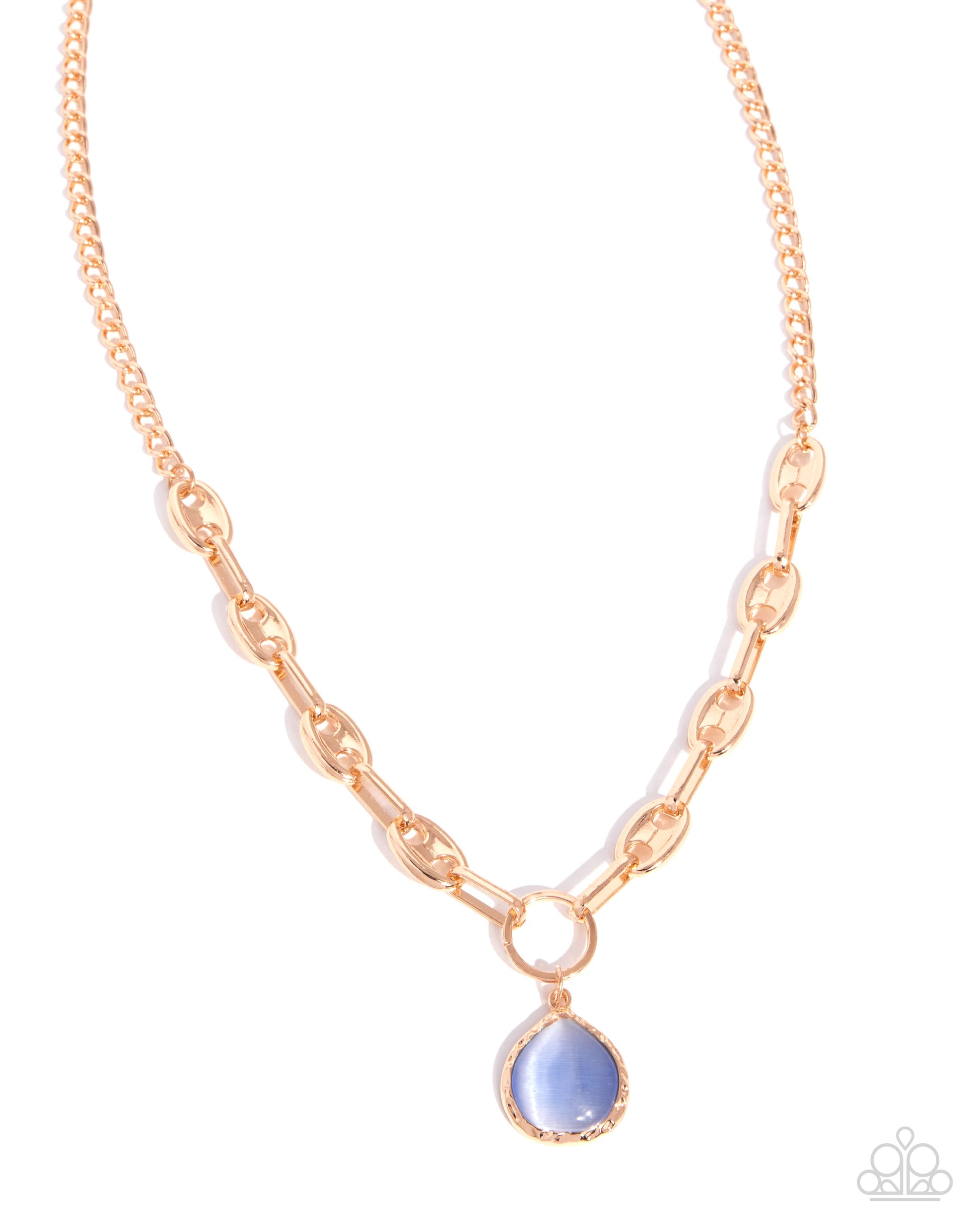 Traditional Tale - blue - Paparazzi necklace