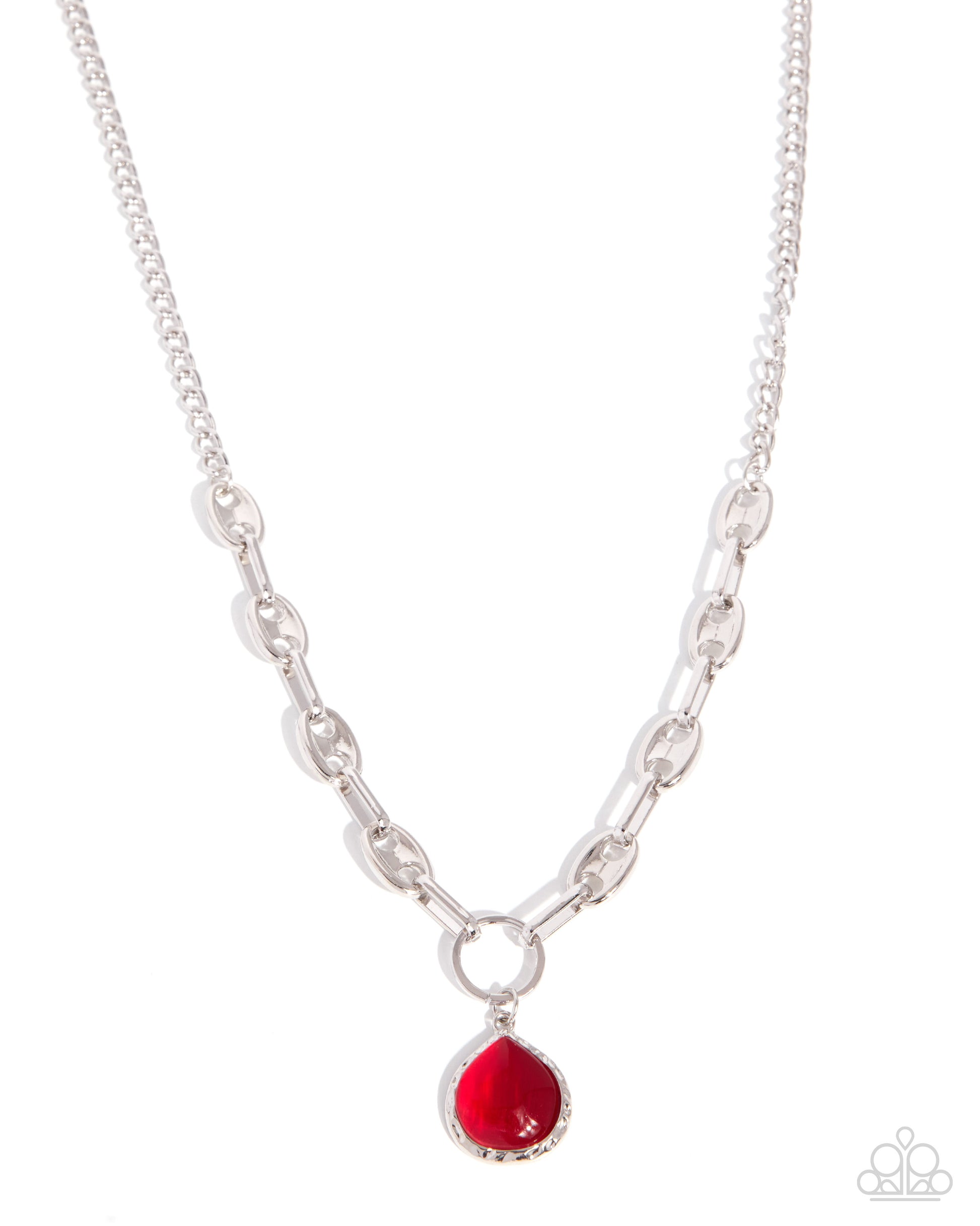 Traditional Tale - red - Paparazzi necklace