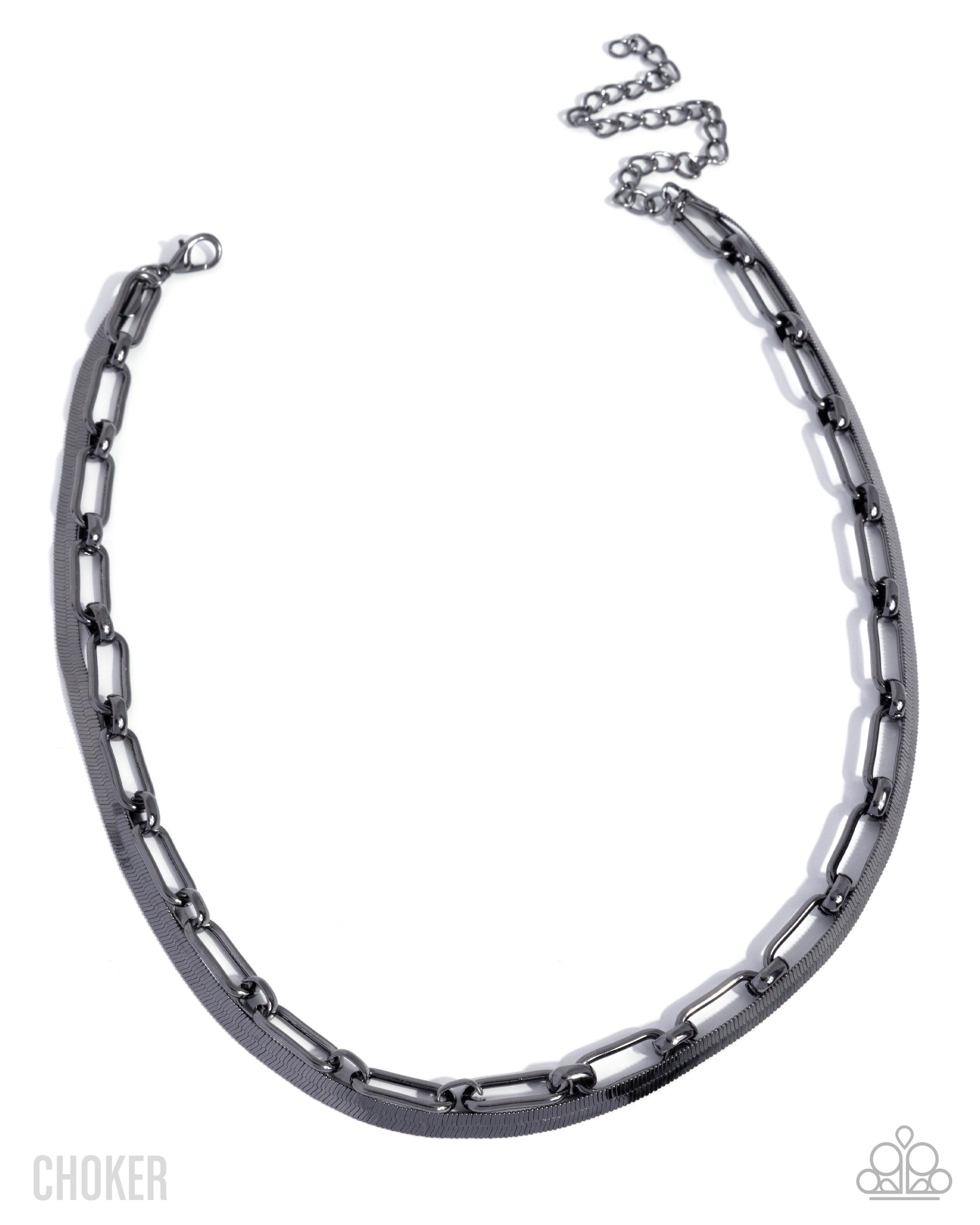 Traditional Test - black - Paparazzi necklace