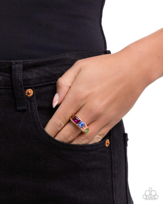 Traditional Treasure - copper - Paparazzi ring