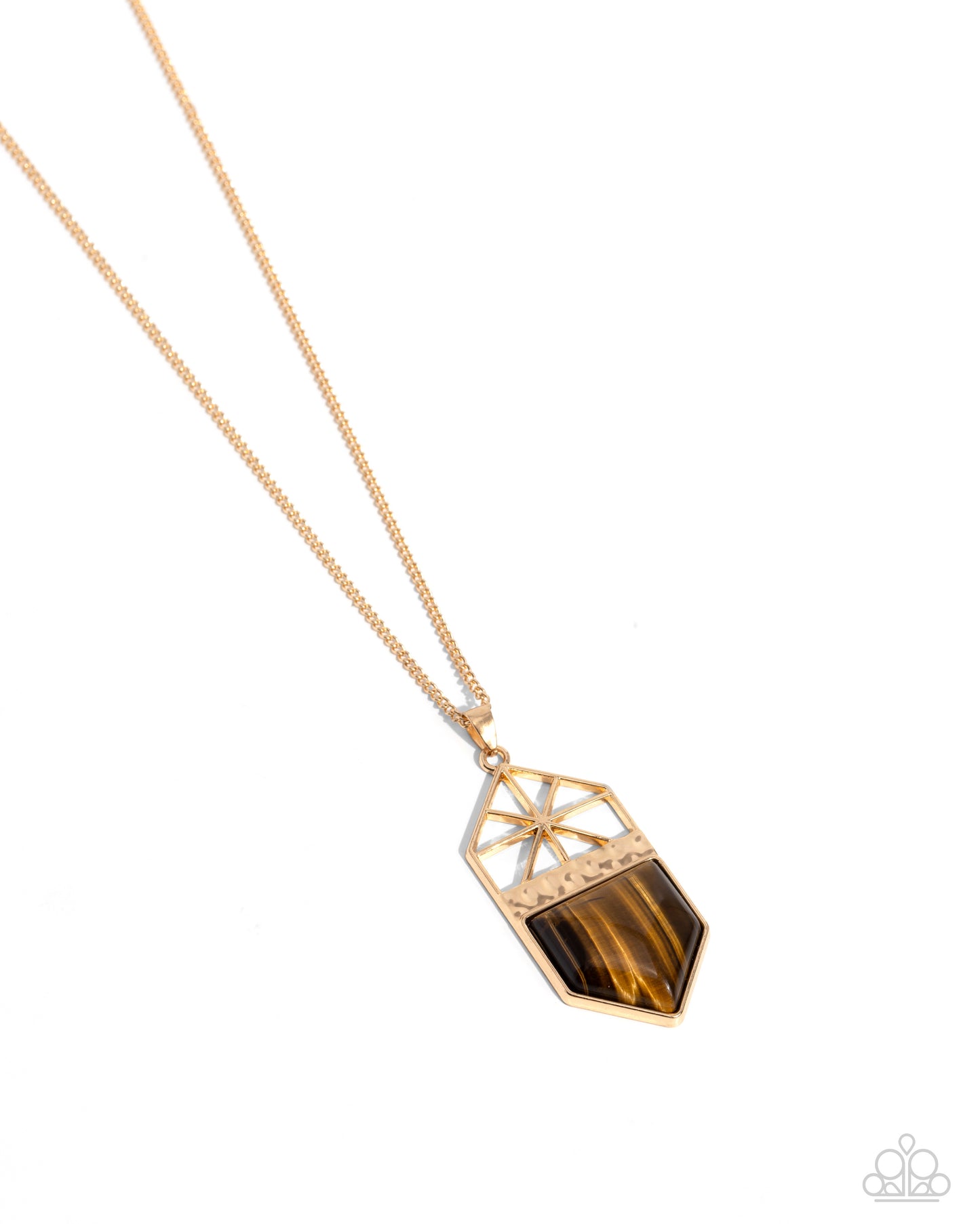 Trailblazing Talisman - brown - Paparazzi necklace