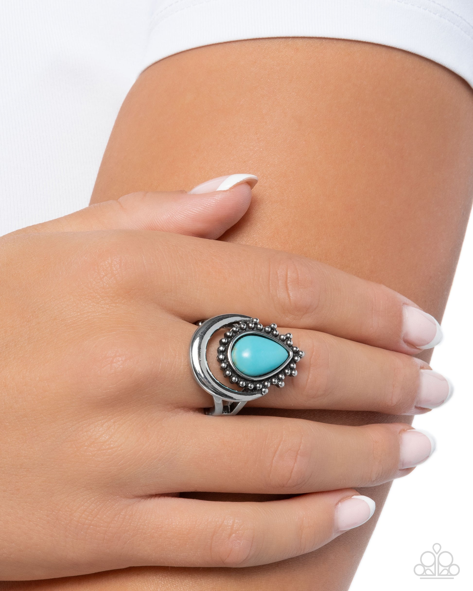 Tranquil Trinket - blue - Paparazzi ring