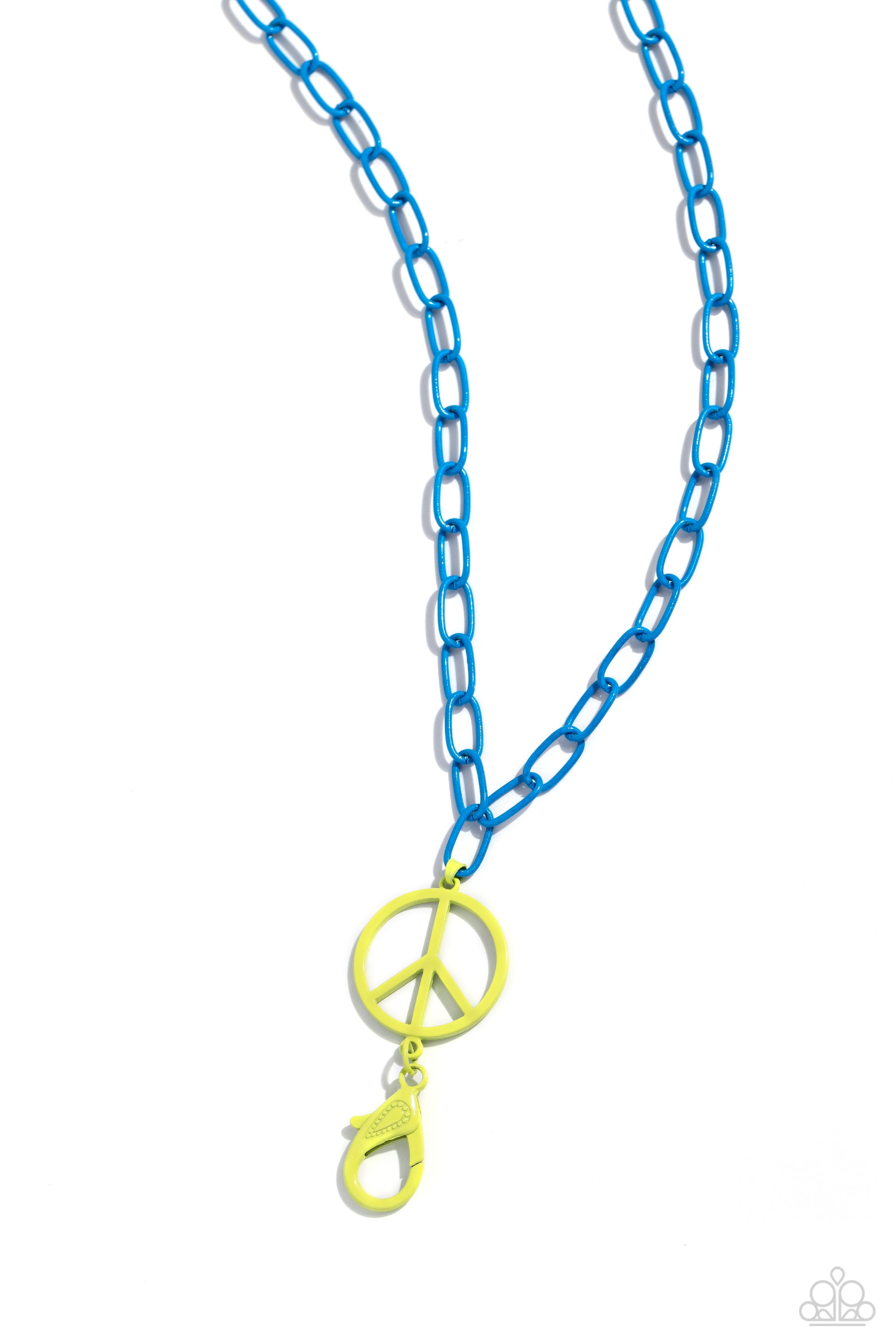 Tranquil Unity - blue - Paparazzi LANYARD necklace – JewelryBlingThing