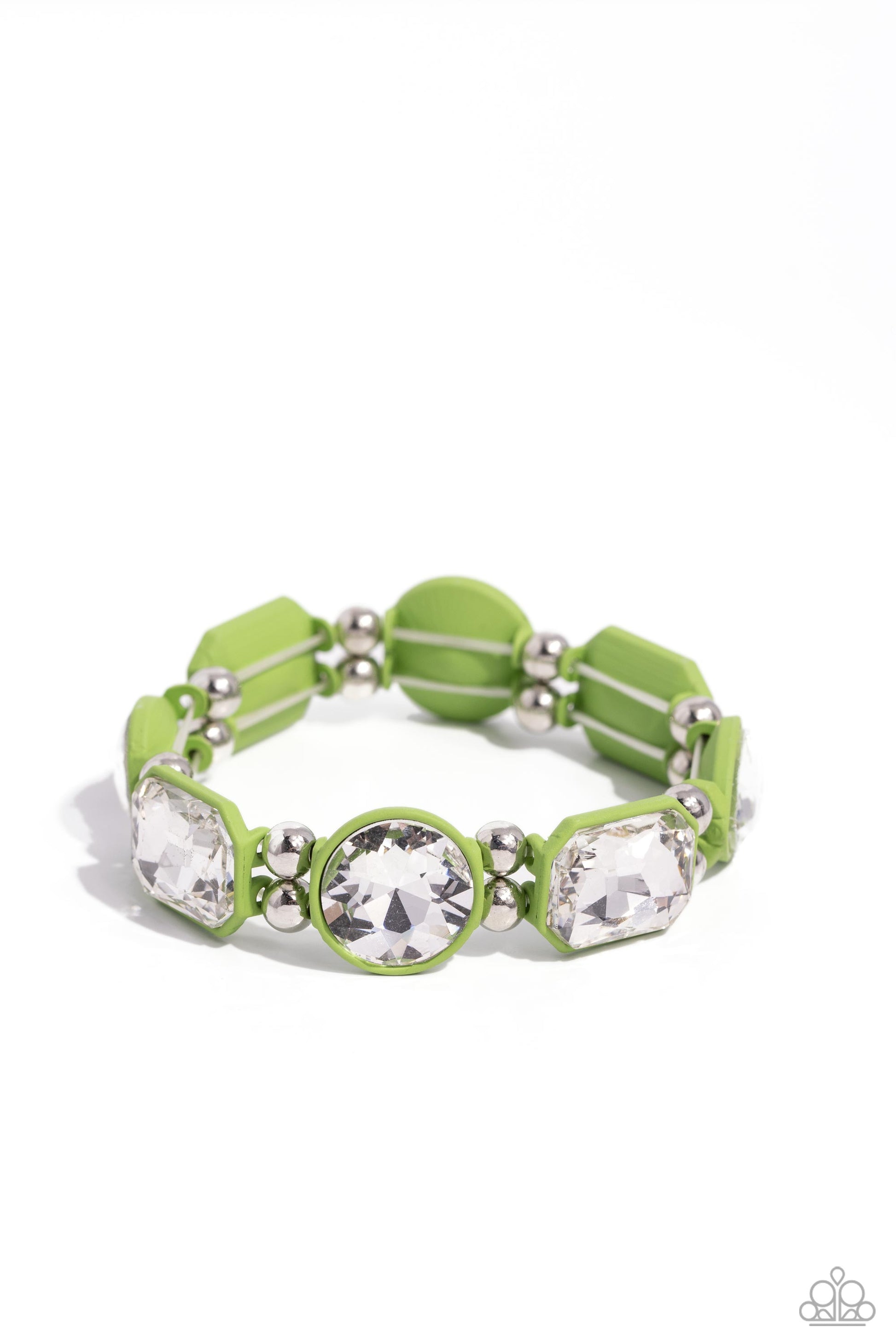 Transforming Taste - green - Paparazzi bracelet