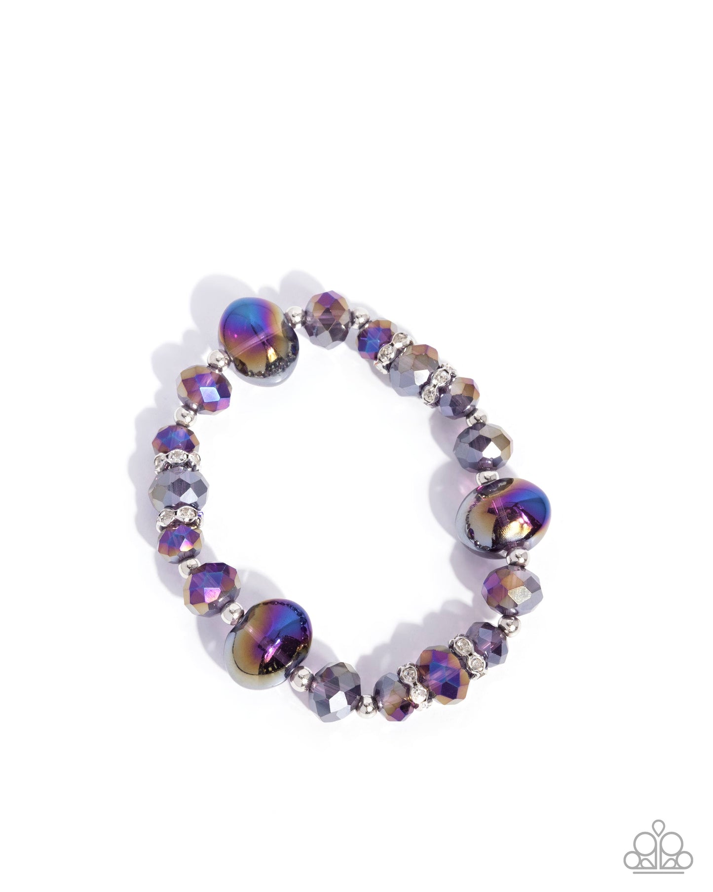 Translucid Taste - purple - Paparazzi bracelet