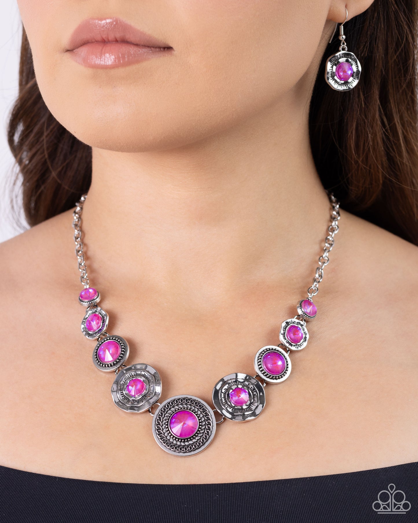 Treasure Chest Couture - pink - Paparazzi necklace