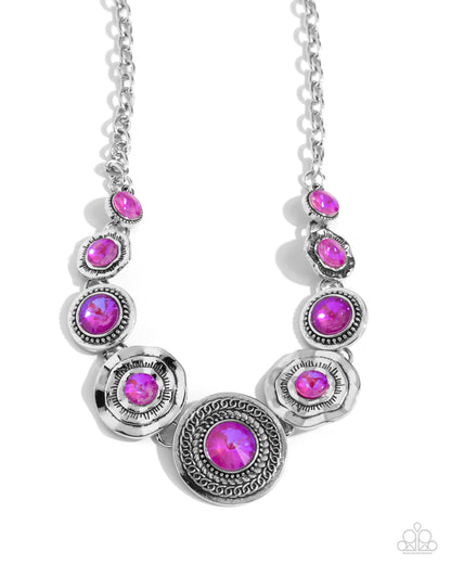 Treasure Chest Couture - pink - Paparazzi necklace