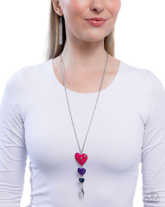 Treasured Tiers - multi - Paparazzi LANYARD necklace