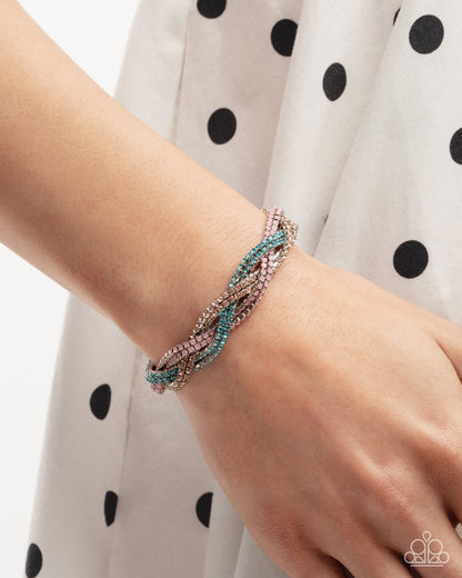Treasured Twists - multi - Paparazzi bracelet