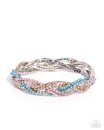 Treasured Twists - multi - Paparazzi bracelet