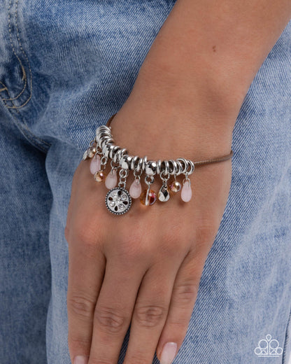 Tremolo Tapestry - pink - Paparazzi bracelet