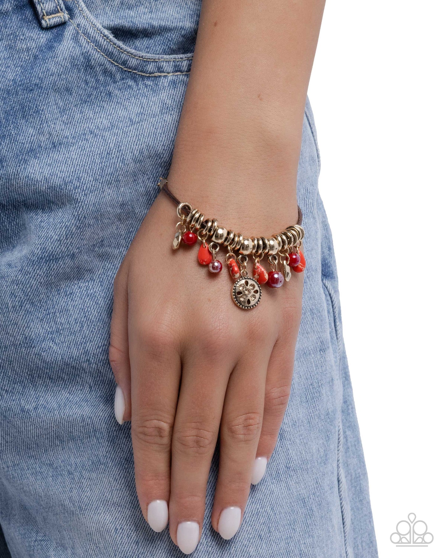 Tremolo Tapestry - red - Paparazzi bracelet