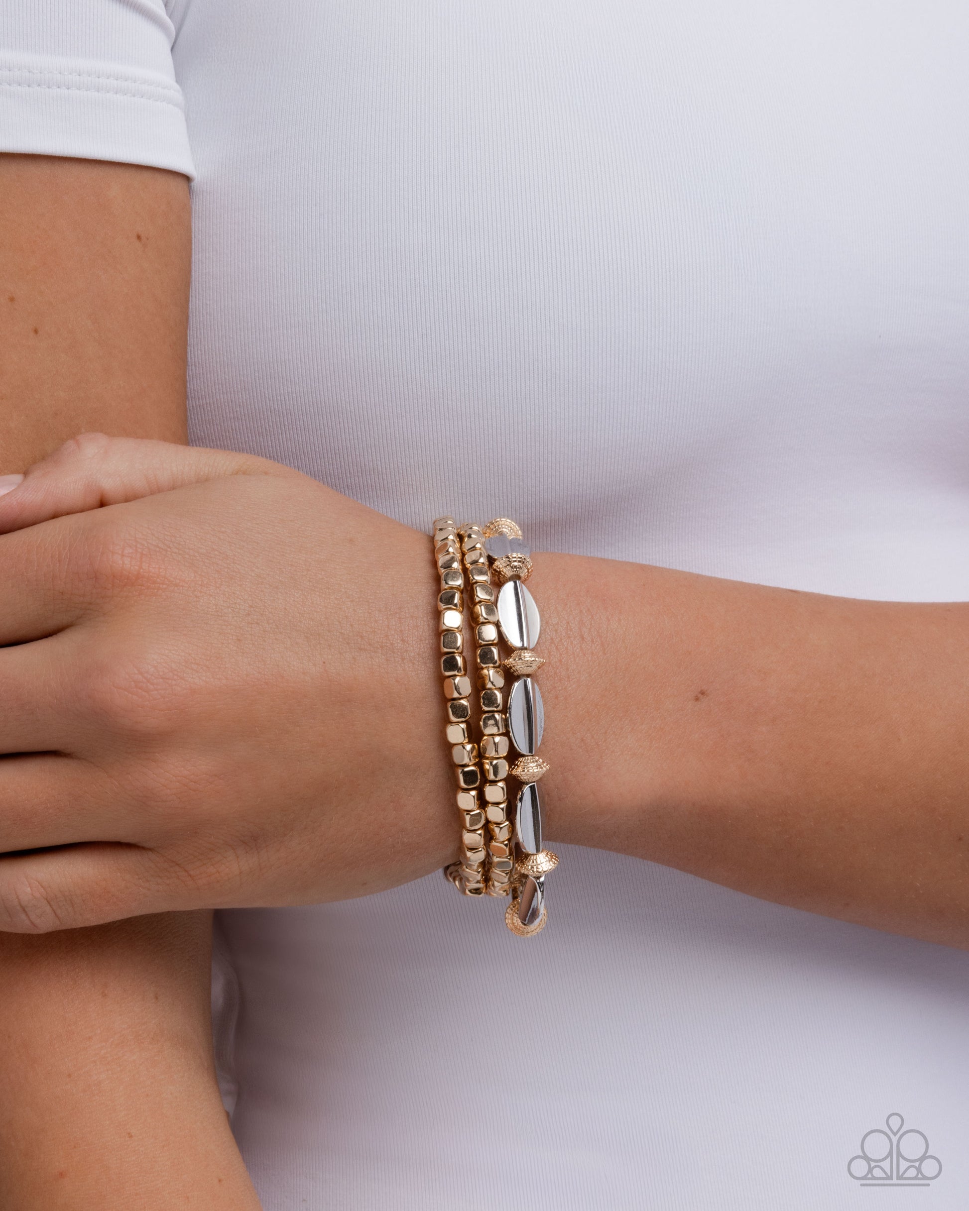 Trendy Team - gold - Paparazzi bracelet