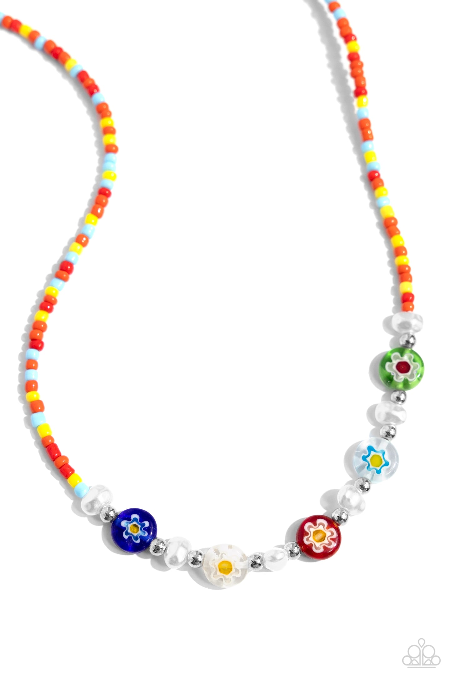 Trendy Tutor - multi - Paparazzi necklace