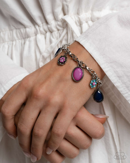 Trim Teardrops - purple - Paparazzi complete set