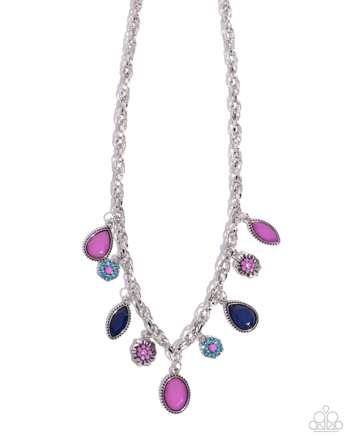 Trim Teardrops - purple - Paparazzi complete set