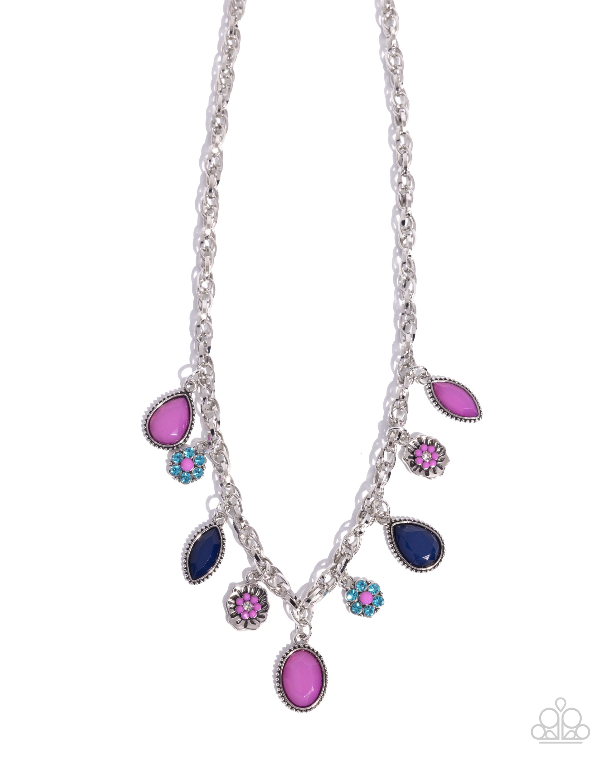 Trim Teardrops - purple - Paparazzi complete set