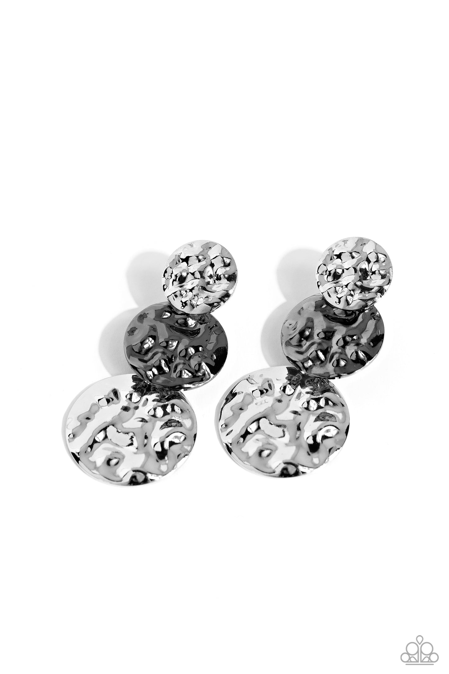 Triple Threat Texture - multi - Paparazzi earrings