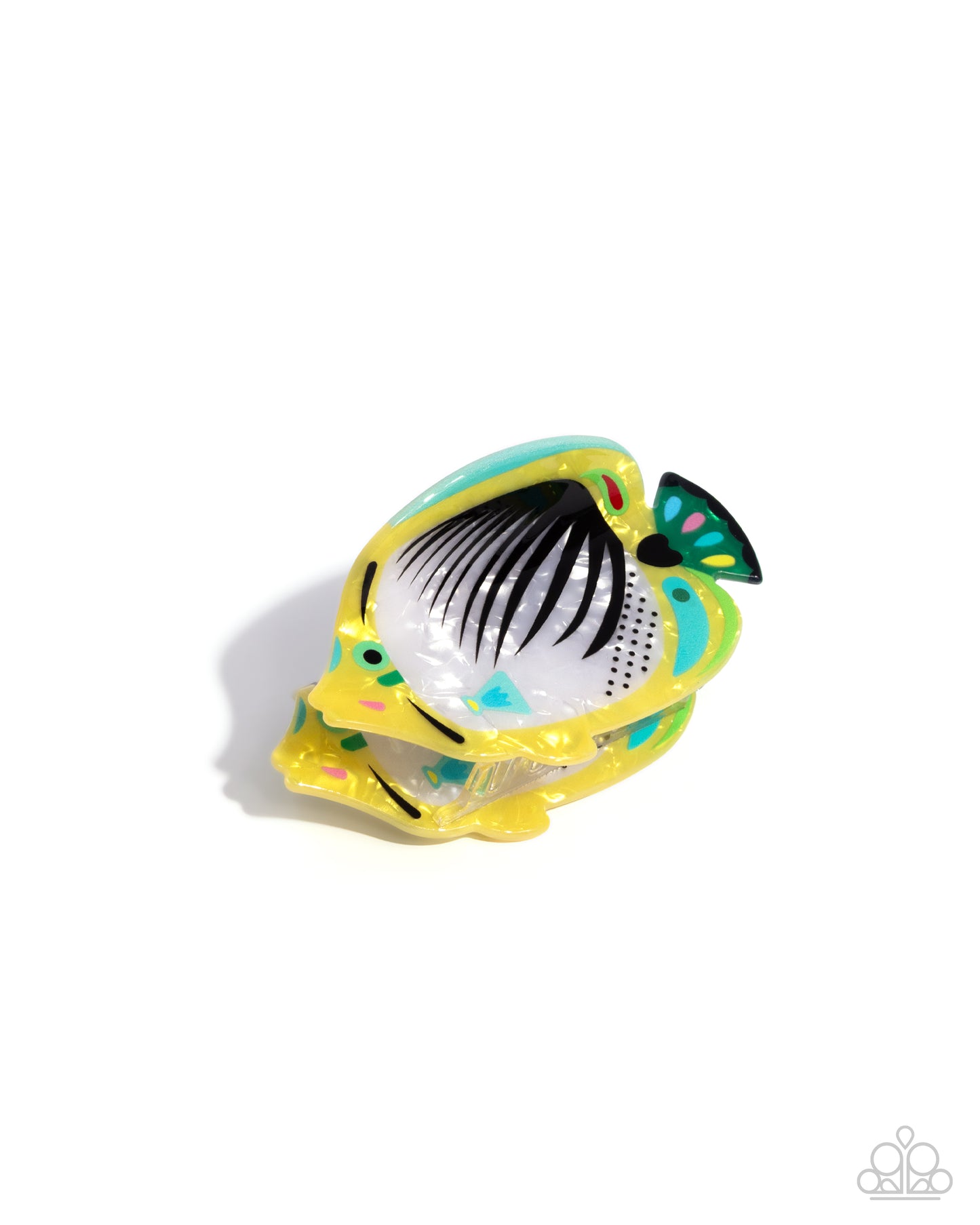 Tropical Tail - yellow - Paparazzi hair clip