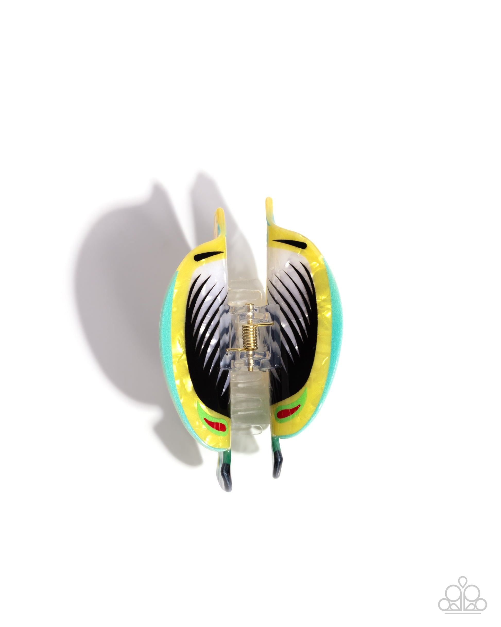 Tropical Tail - yellow - Paparazzi hair clip