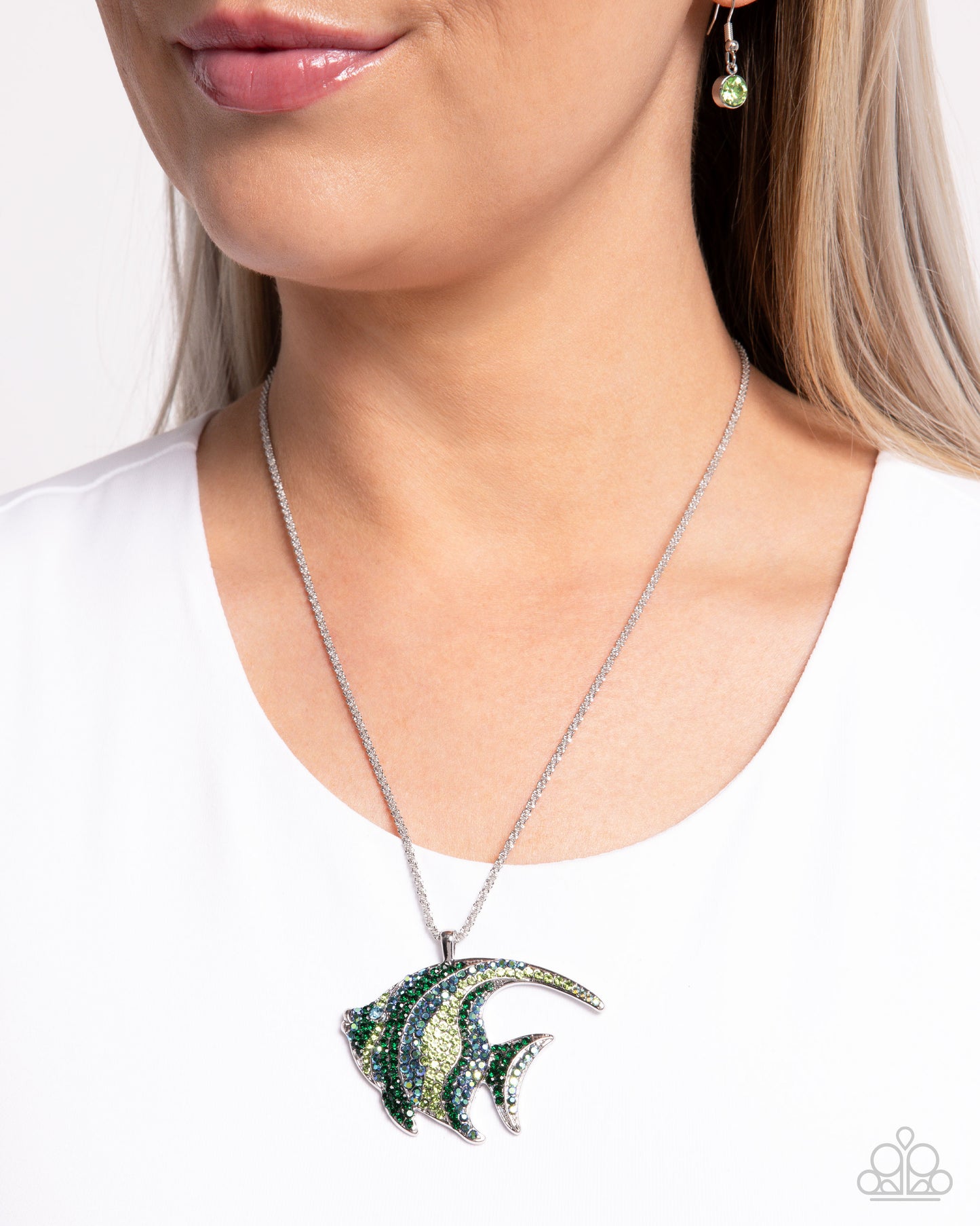 Tropical Talent - green - Paparazzi necklace